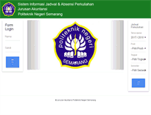 Tablet Screenshot of akuntansi-polines.com